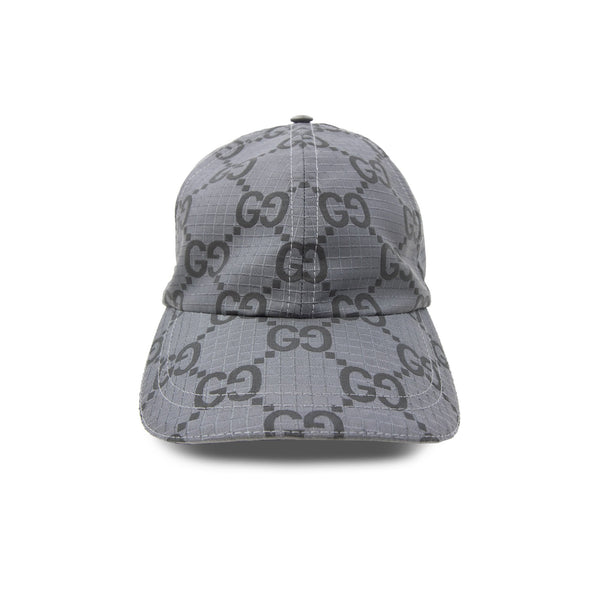 GUCCI ウールキャップ グレー Gucci Gucci Gg Ripstop Baseball Cap Grey - MEN from Onu UK
