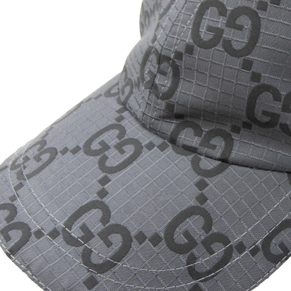 Gucci Gg Ripstop Baseball Cap Grey