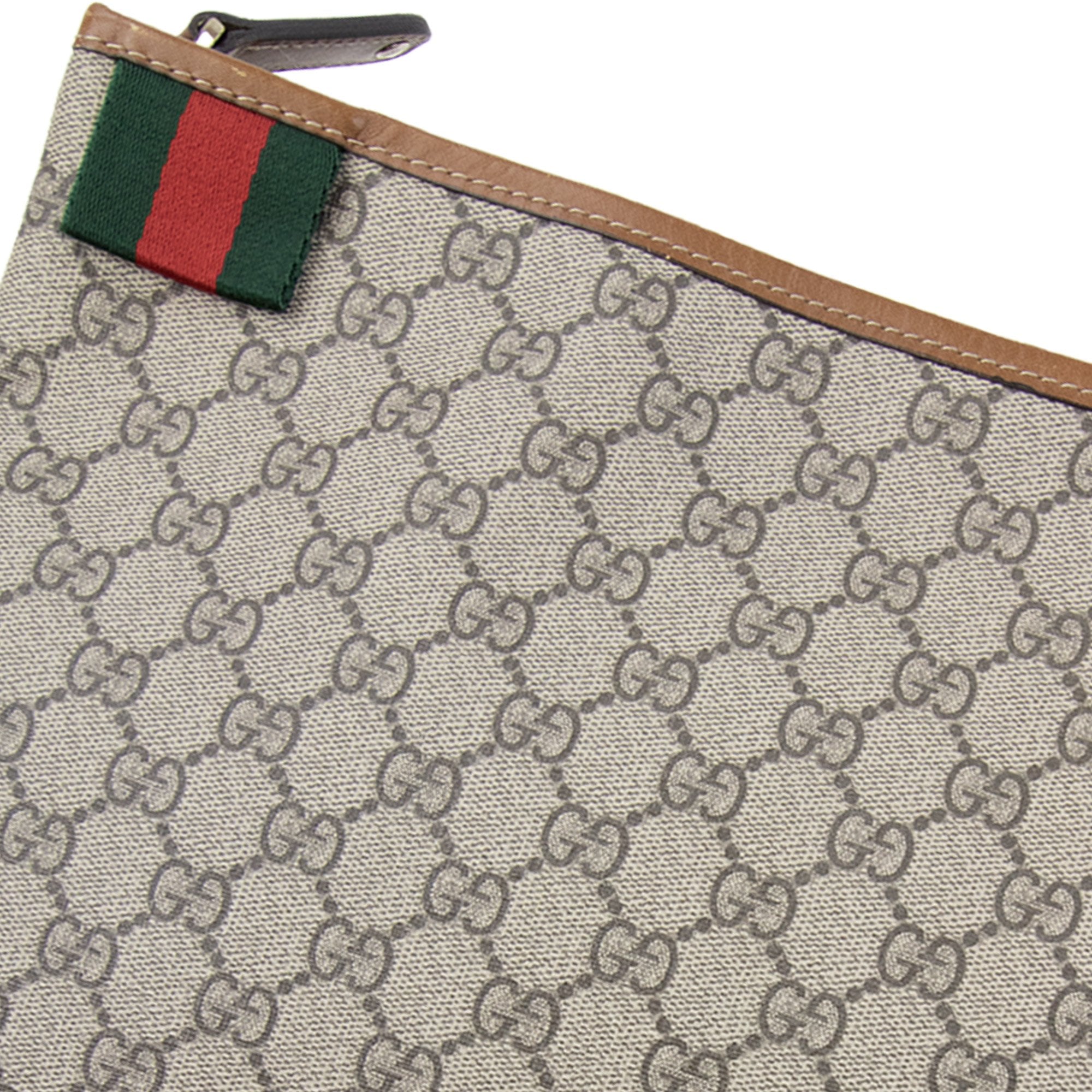 Gucci Gg Emblem Large Crossbody Bag Beige