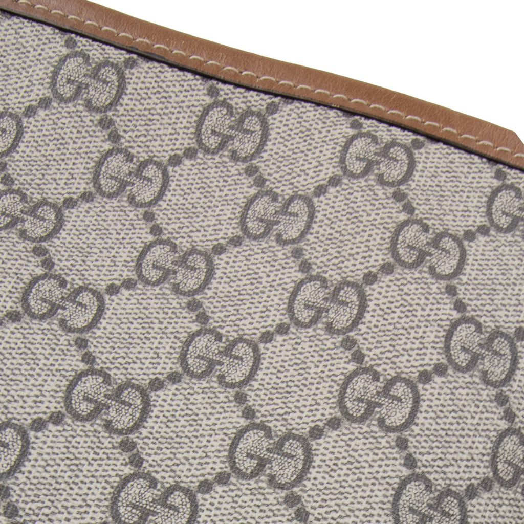 Gucci Gg Emblem Large Crossbody Bag Beige