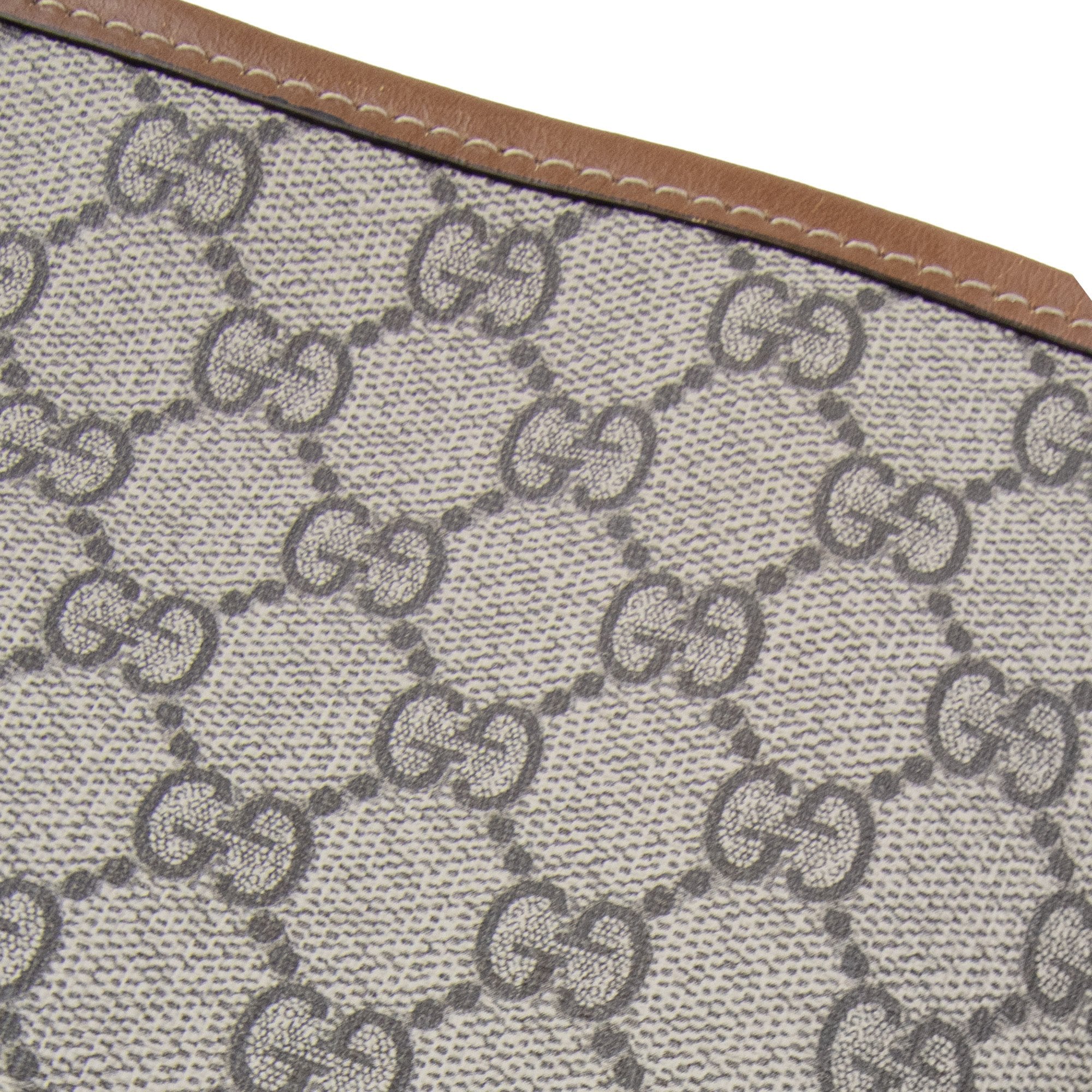 Gucci Gg Emblem Large Crossbody Bag Beige