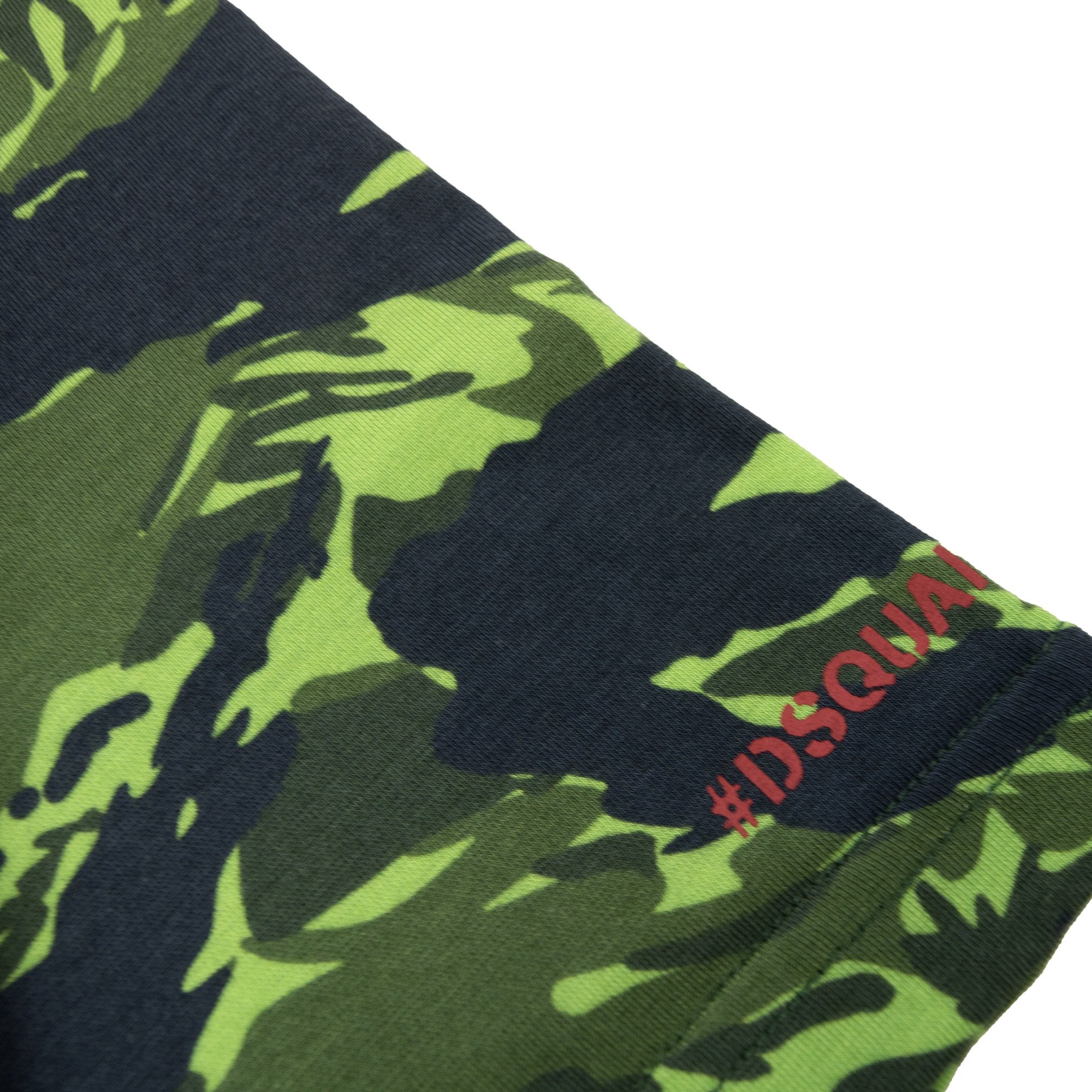 Dsquared2 Swim Shorts & Underw Camouflage Logo T Shirt Camo
