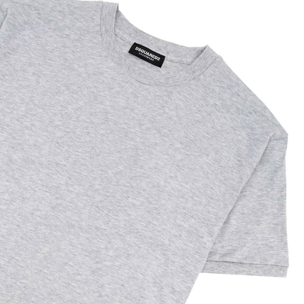 Dsquared2 Small Logo Plain T Shirt Grey