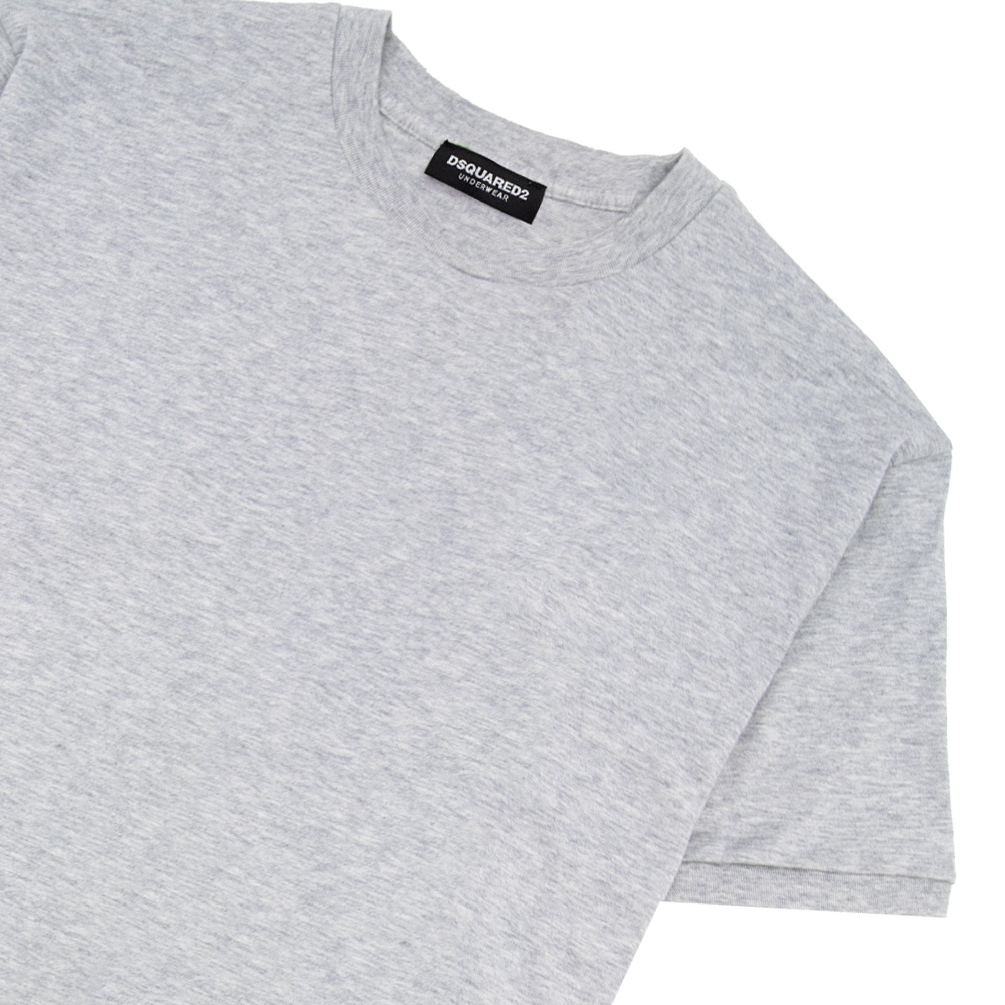 Dsquared2 Small Logo Plain T Shirt Grey