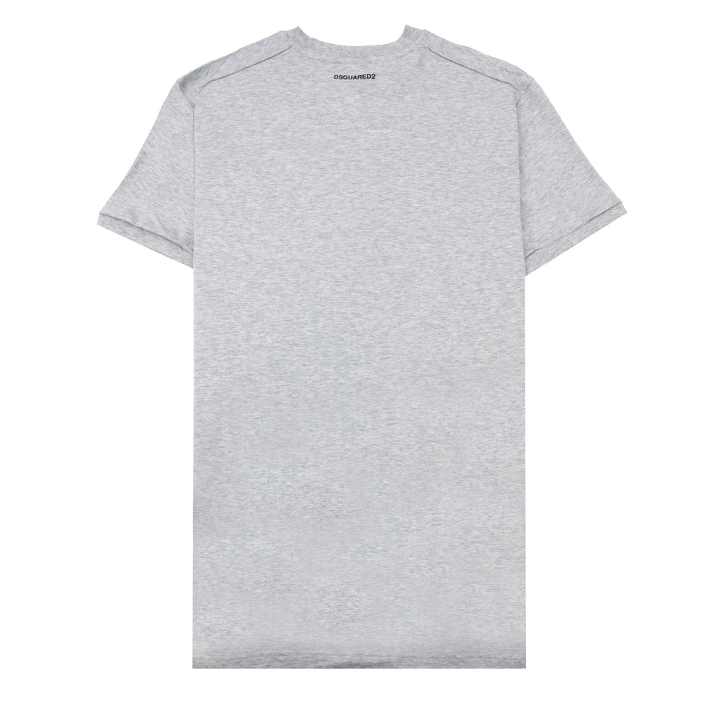 Dsquared2 Small Logo Plain T Shirt Grey