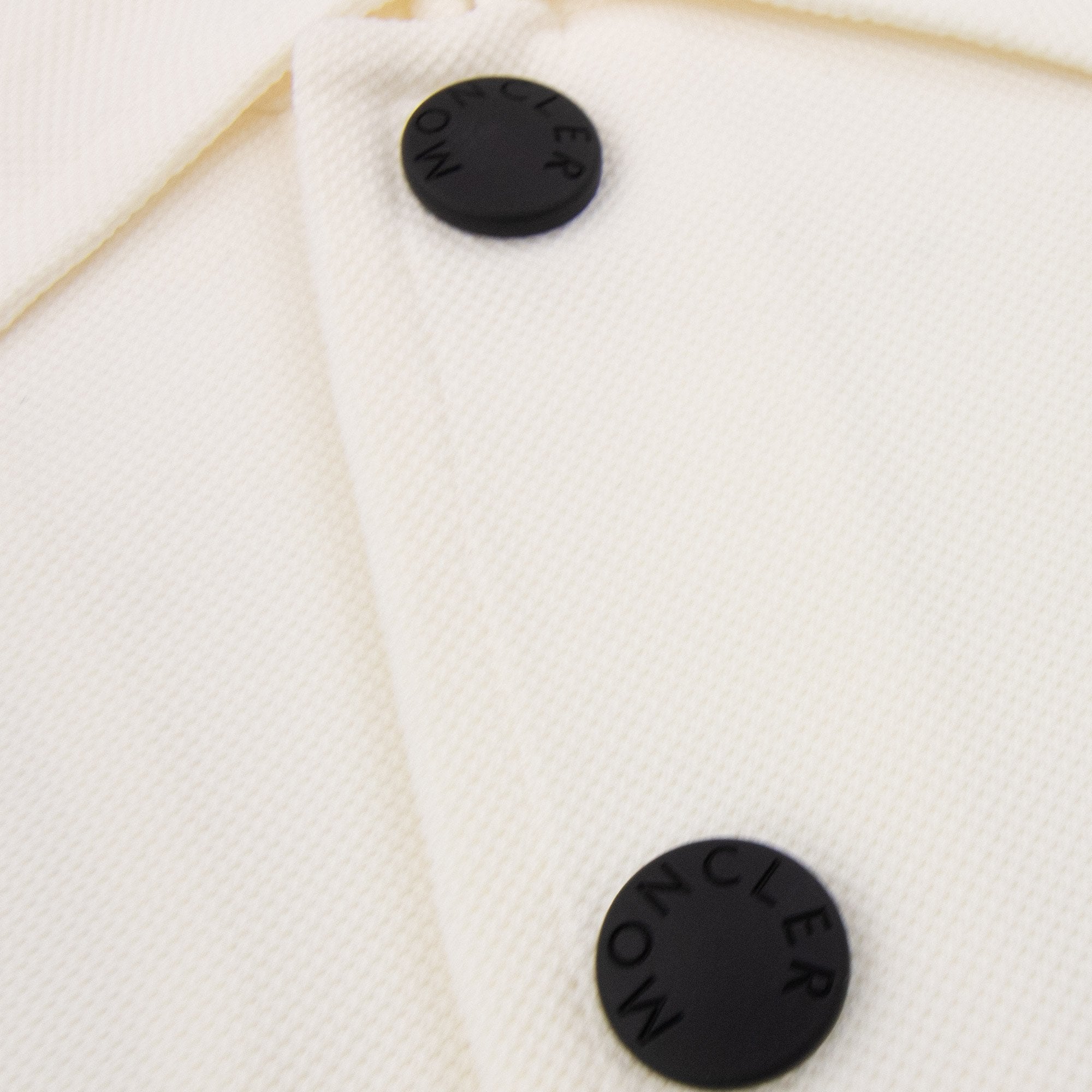 Moncler Grenoble Piquet Polo White 034