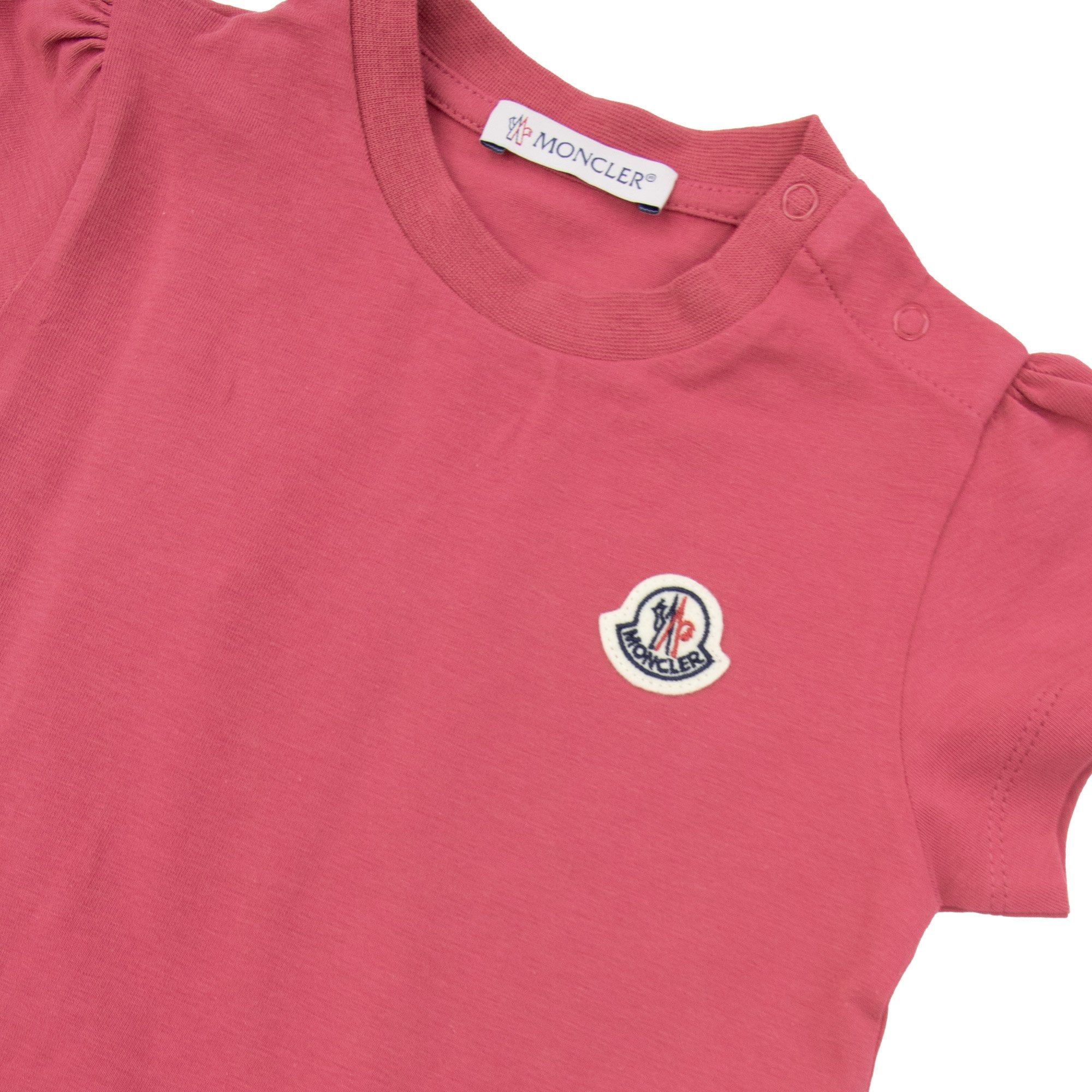 Moncler Junior Baby Girls Ruffle Dress Pink 557