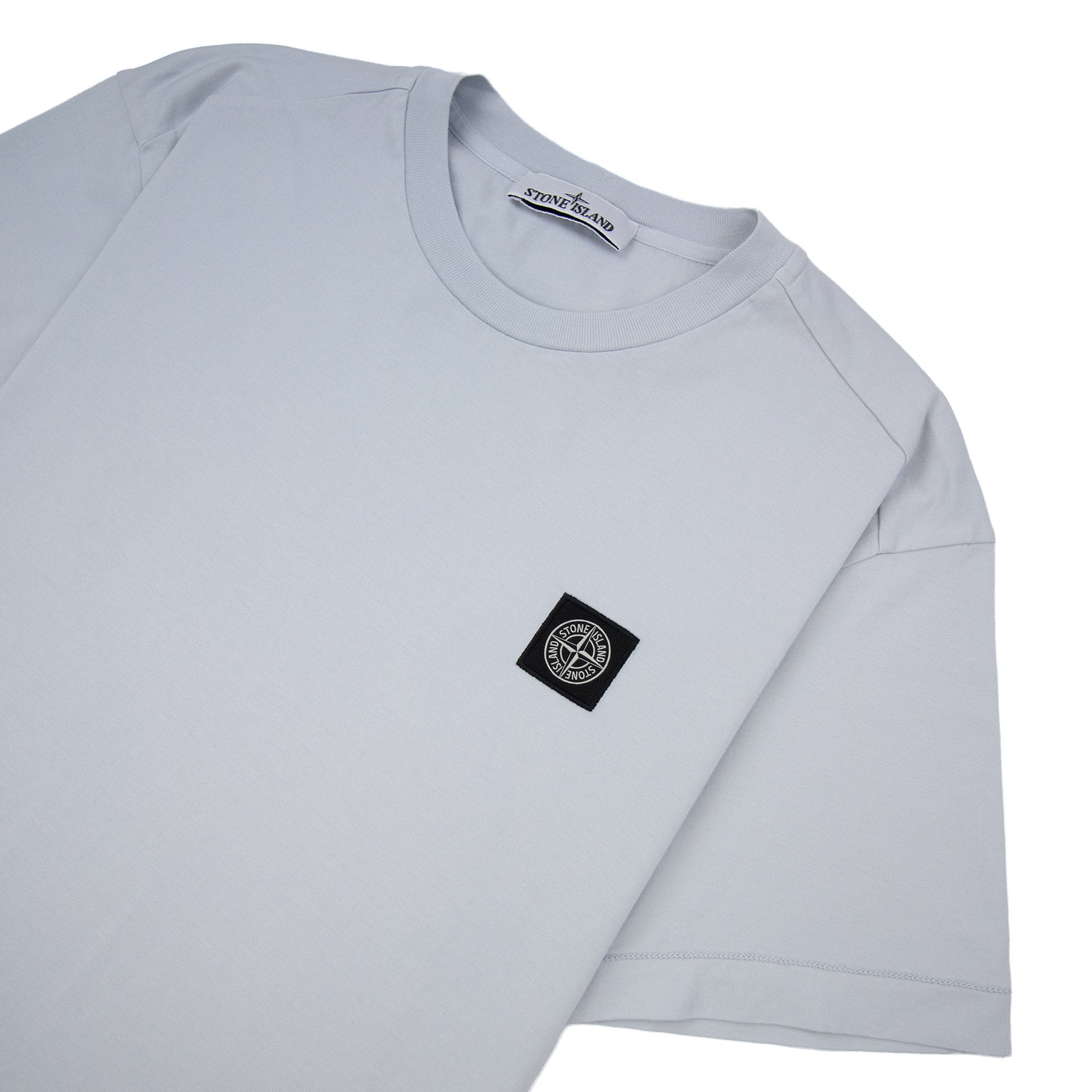 Stone Island Small Logo Patch Sky Blue V0041