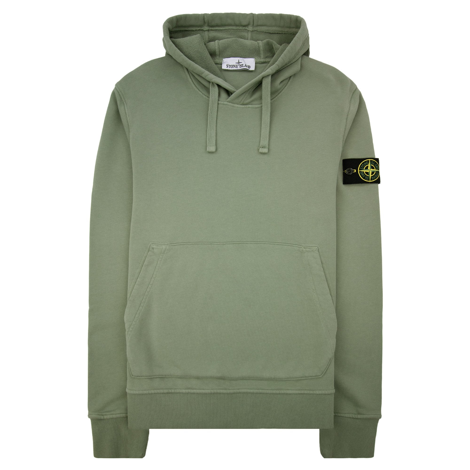 Stone Island 64151 Hooded Sweatshirt Khaki V0055