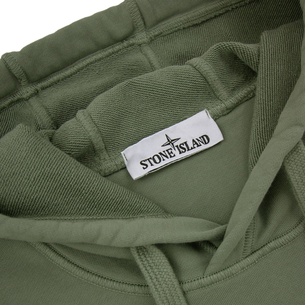 Stone Island 64151 Hooded Sweatshirt Khaki V0055