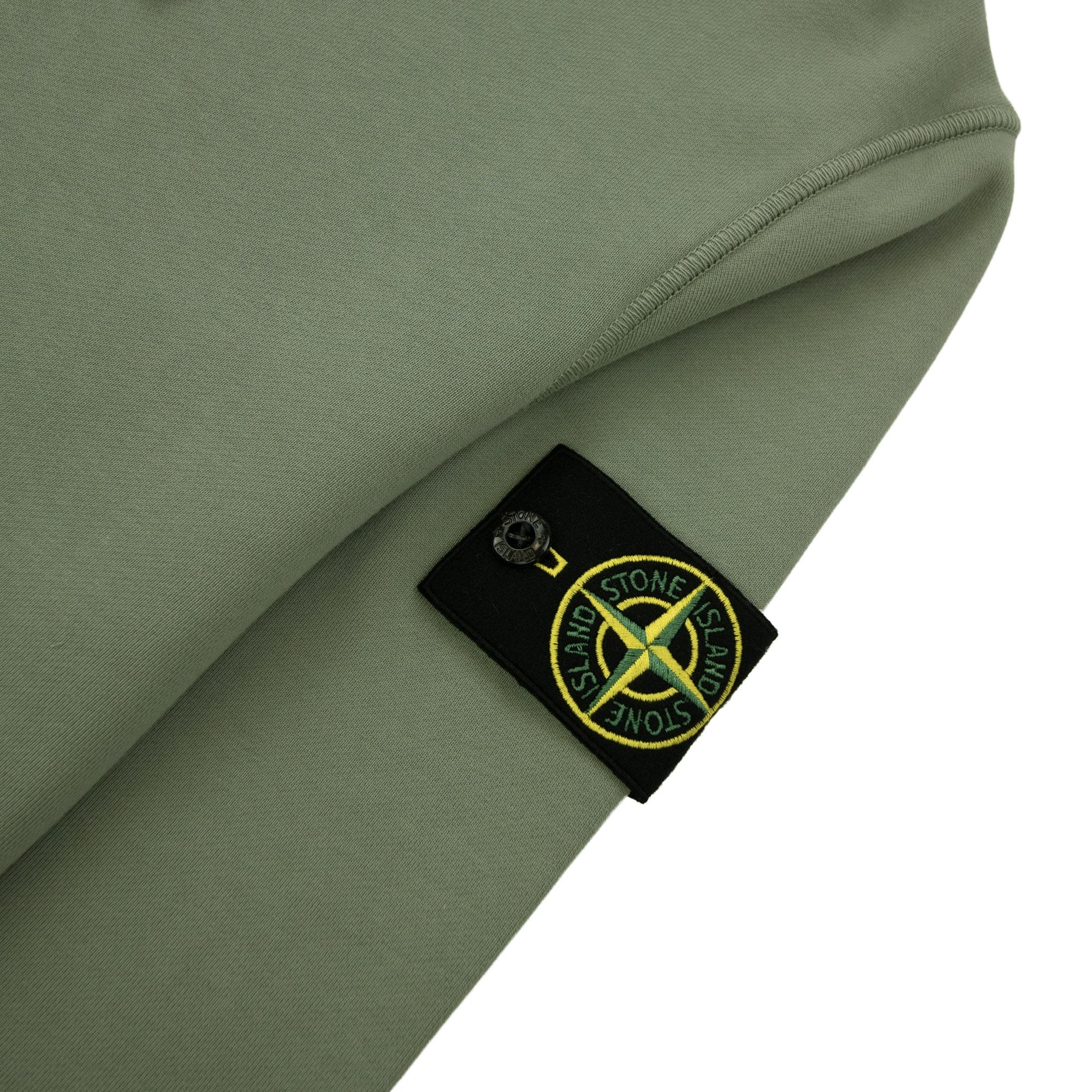 Stone Island 64151 Hooded Sweatshirt Khaki V0055