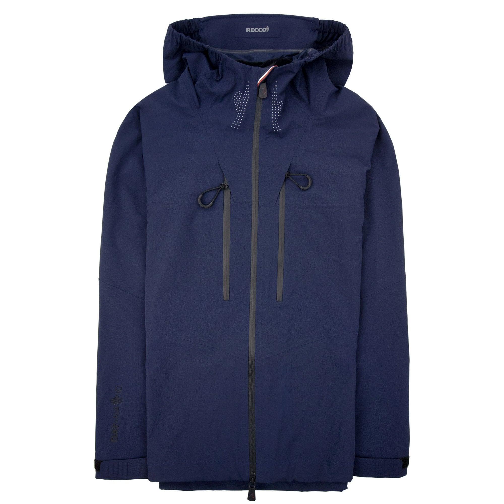 Moncler Orden Hooded Shell Jacket Navy 779