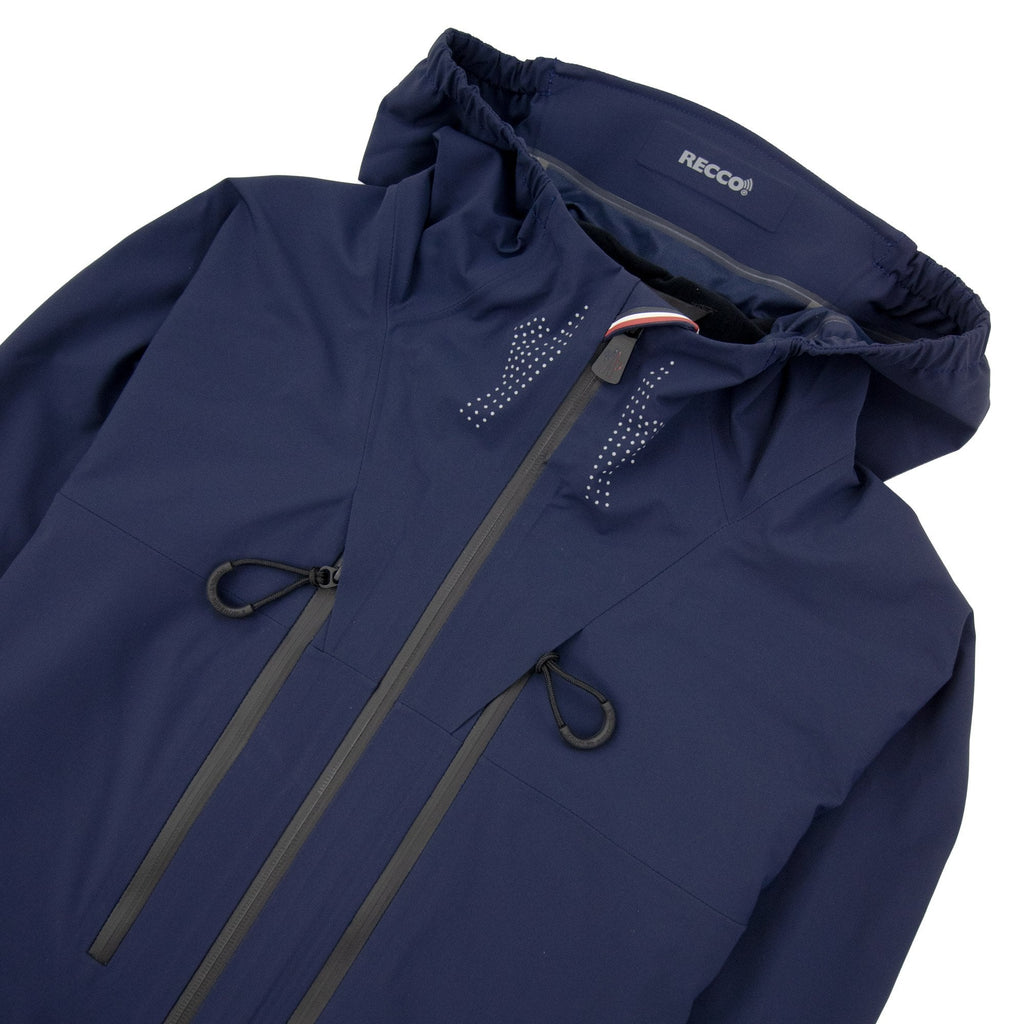 Moncler Orden Hooded Shell Jacket Navy 779