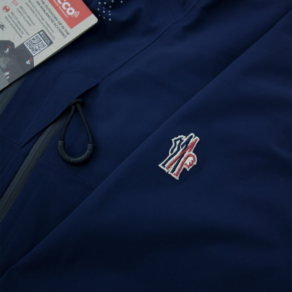 Moncler Orden Hooded Shell Jacket Navy 779
