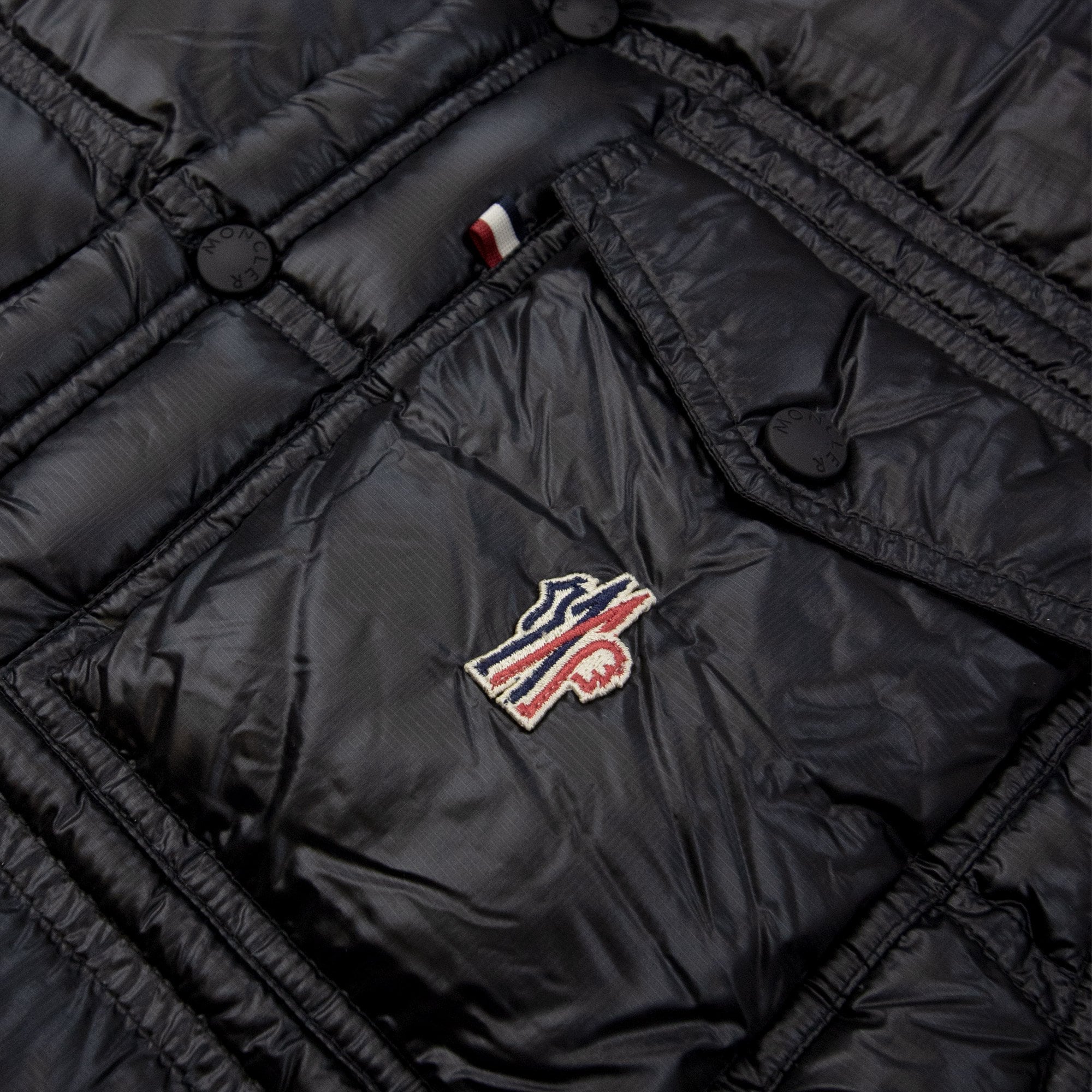 Moncler Nantu Grenoble Gilet Black 999
