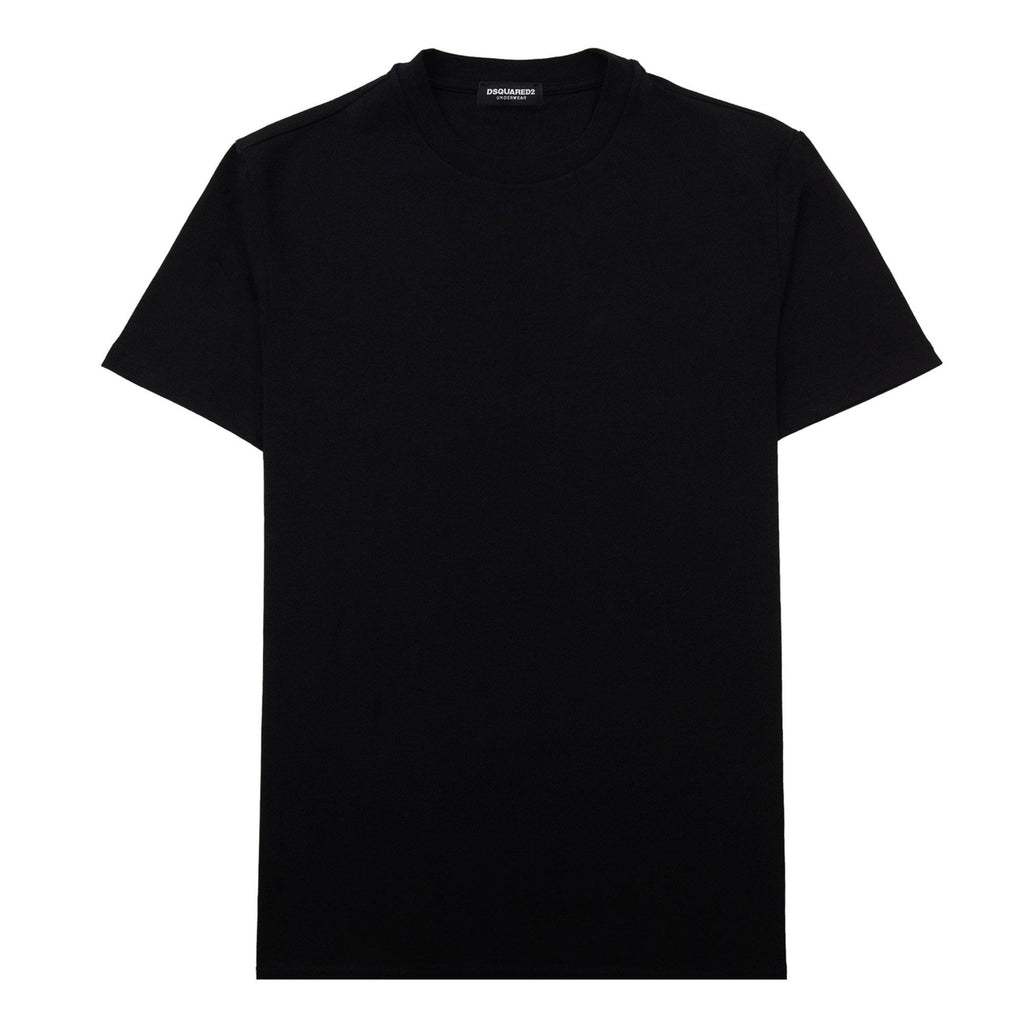 Dsquared2 Embroidered Back Logo T Shirt Black
