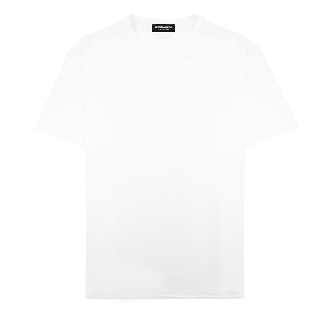 Dsquared2 Embroidered Back Logo T Shirt White