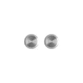 Hugo Boss Yann Stainless Steel Circle Earrings Silver