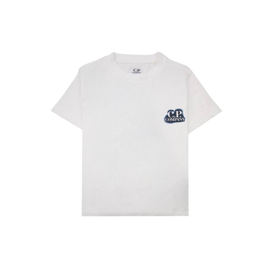 Cp Company Undersixteen 30/1 Artisanal Prints T Shirt White 103