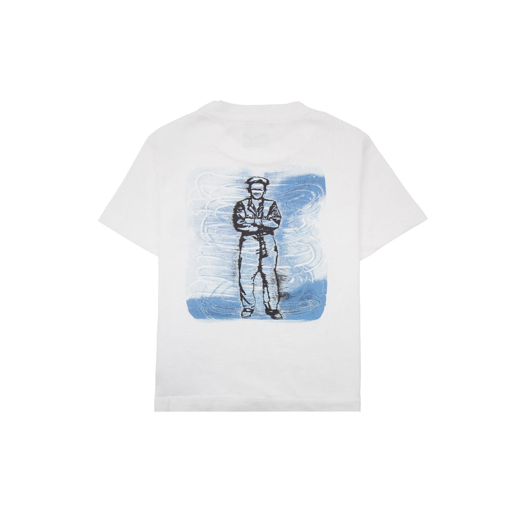 Cp Company Undersixteen 30/1 Artisanal Prints T Shirt White 103