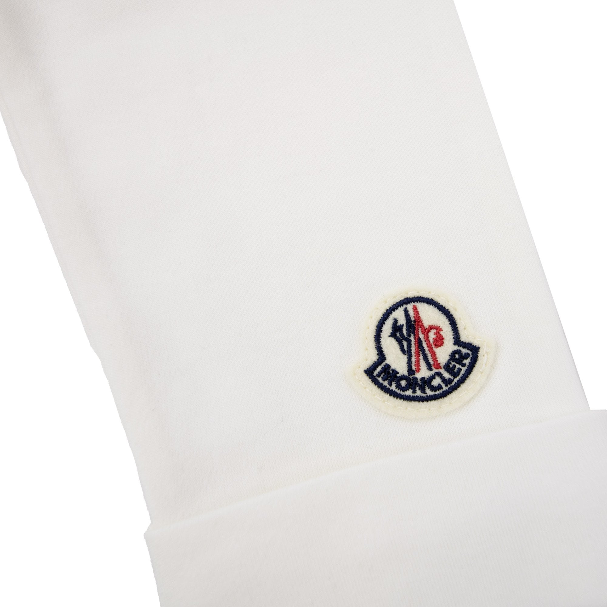 Moncler Junior Teddy Bear Logo Cotton Set White F02