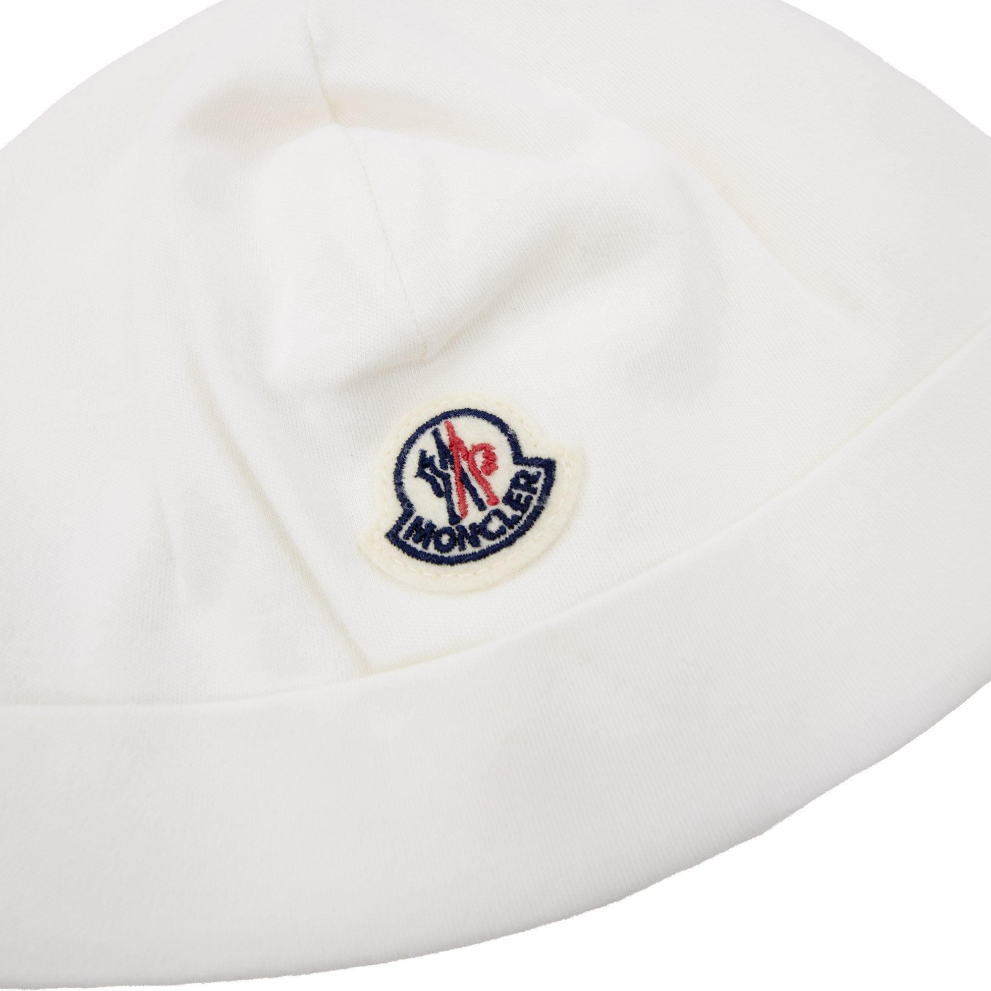 Moncler Junior Teddy Bear Logo Cotton Set White F02