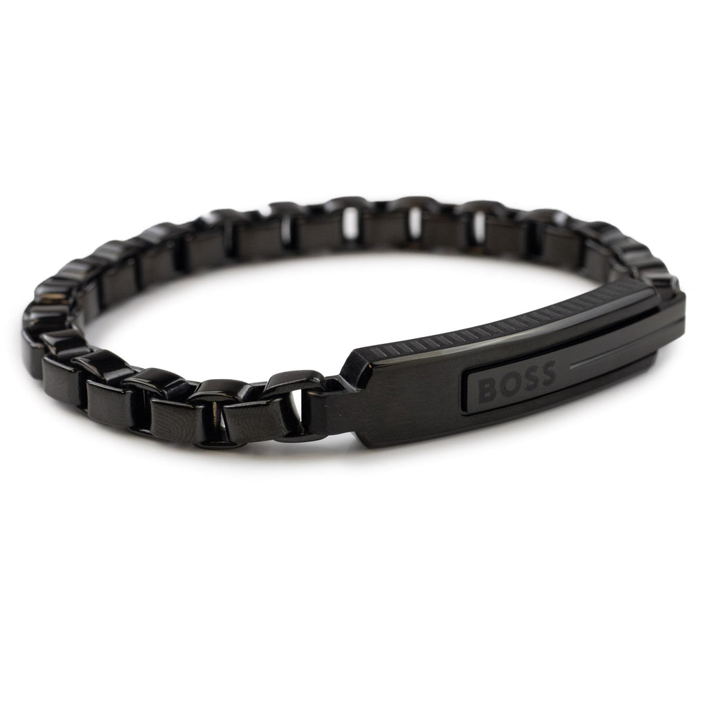 Hugo Boss Orlado Black Chain Bracelet Black