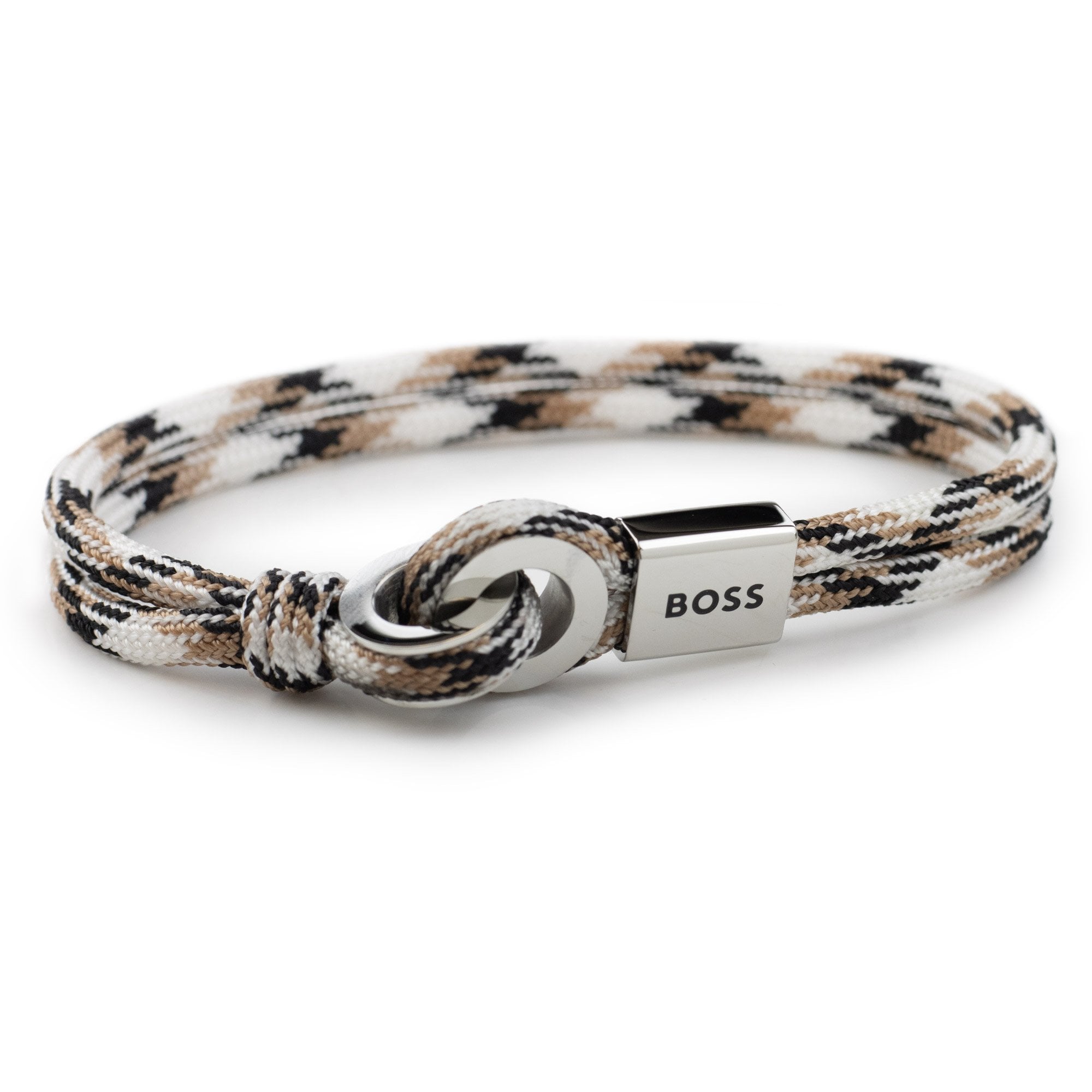 Hugo Boss Thad Sport Cord Bracelet Multi