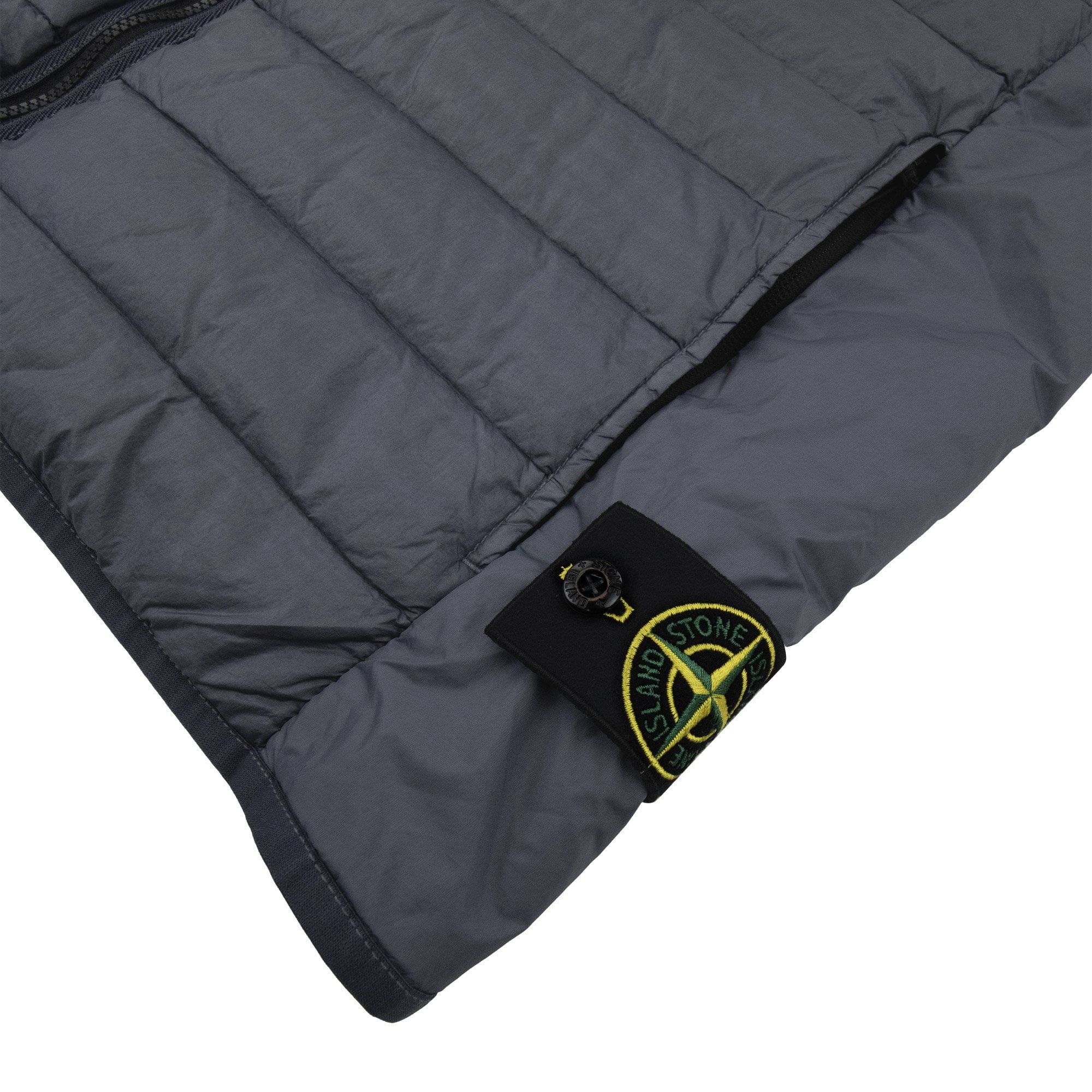 Stone Island G100007 Loom Woven Chambers Gilet Blue V0024