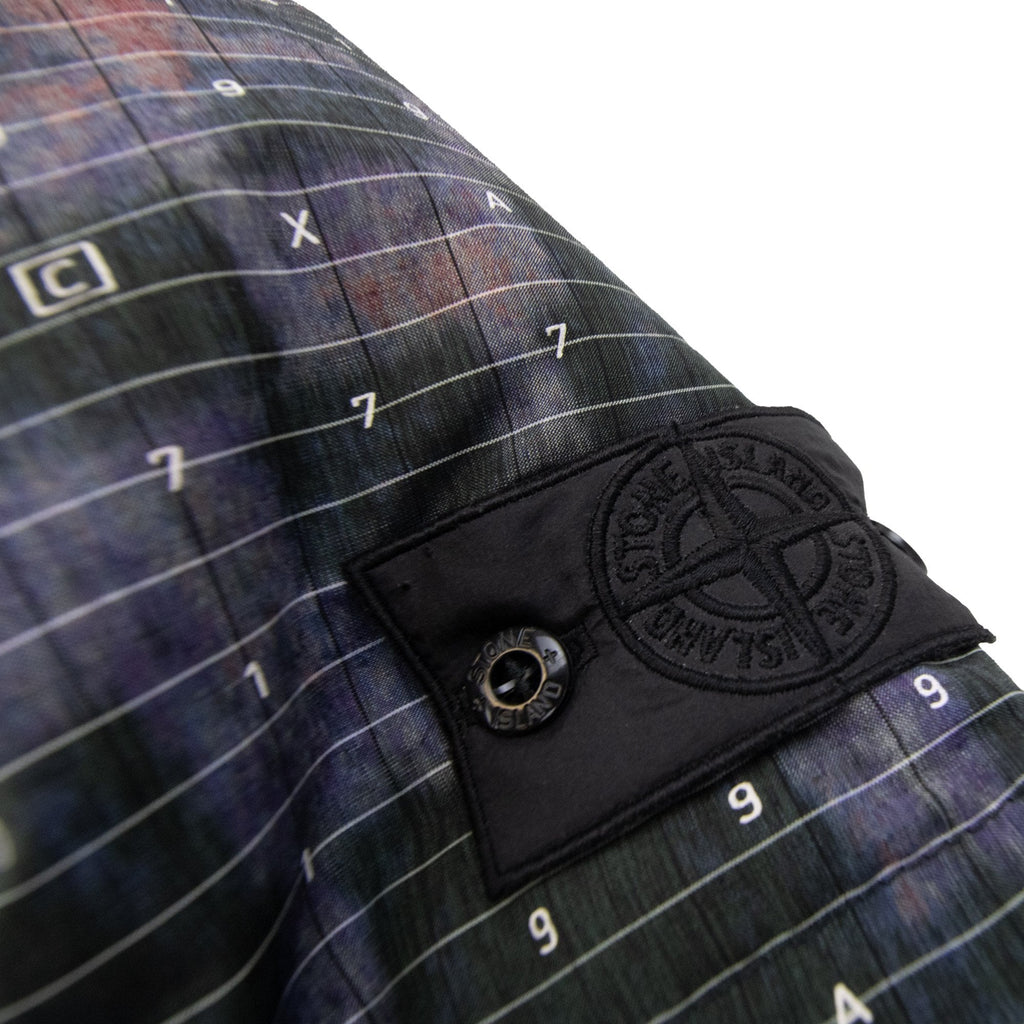 Stone Island Shadow Project 70612 Dpm Chine Woven Parka Black V0029