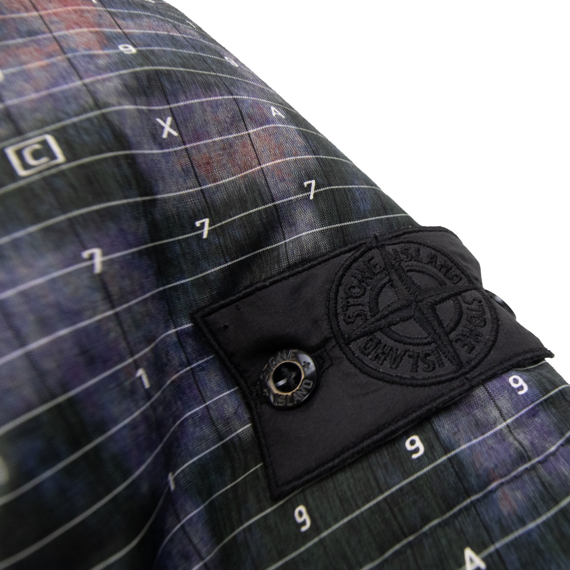 Stone Island Shadow Project 70612 Dpm Chine Woven Parka Black V0029