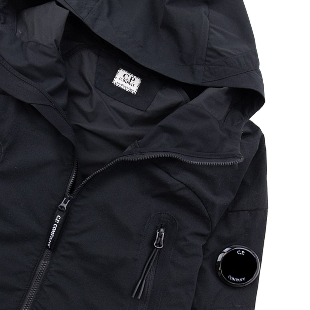 Cp Company Undersixteen U16 Pro Tek Hooded Jacket Black 999