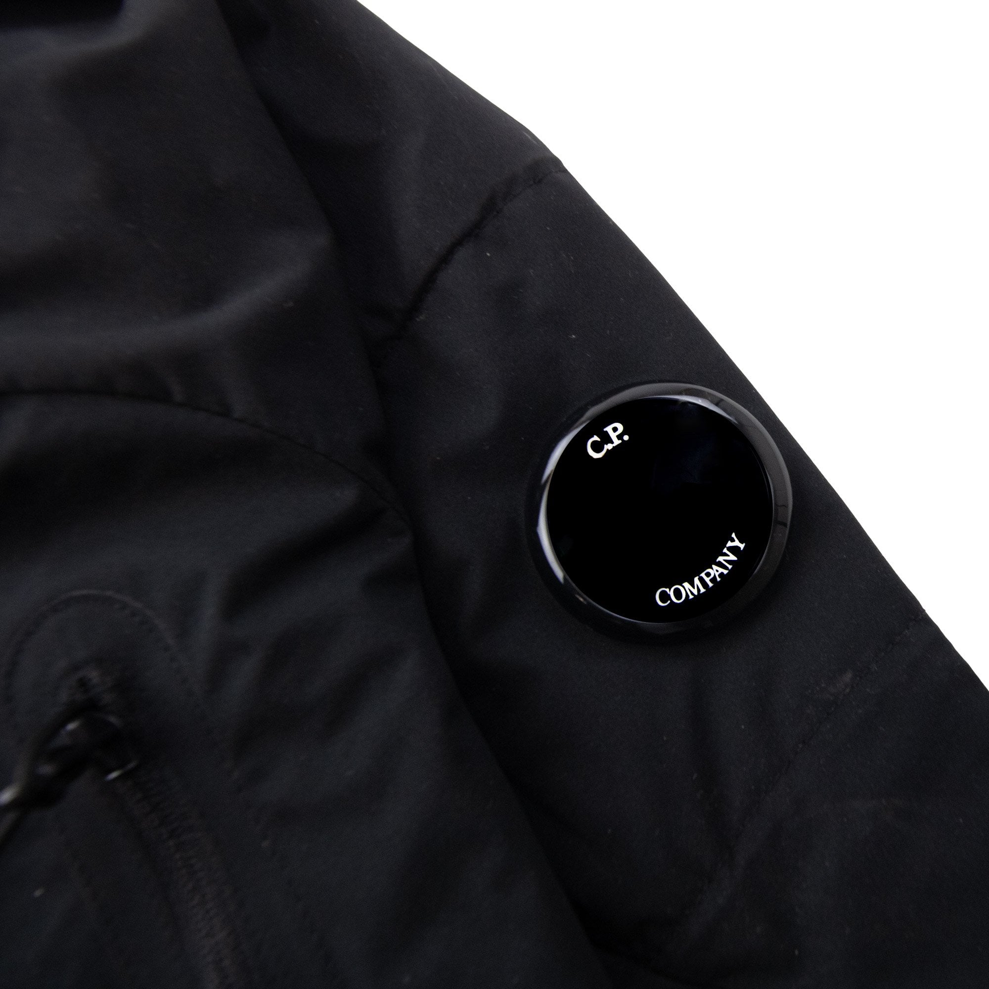 Cp Company Undersixteen U16 Pro Tek Hooded Jacket Black 999