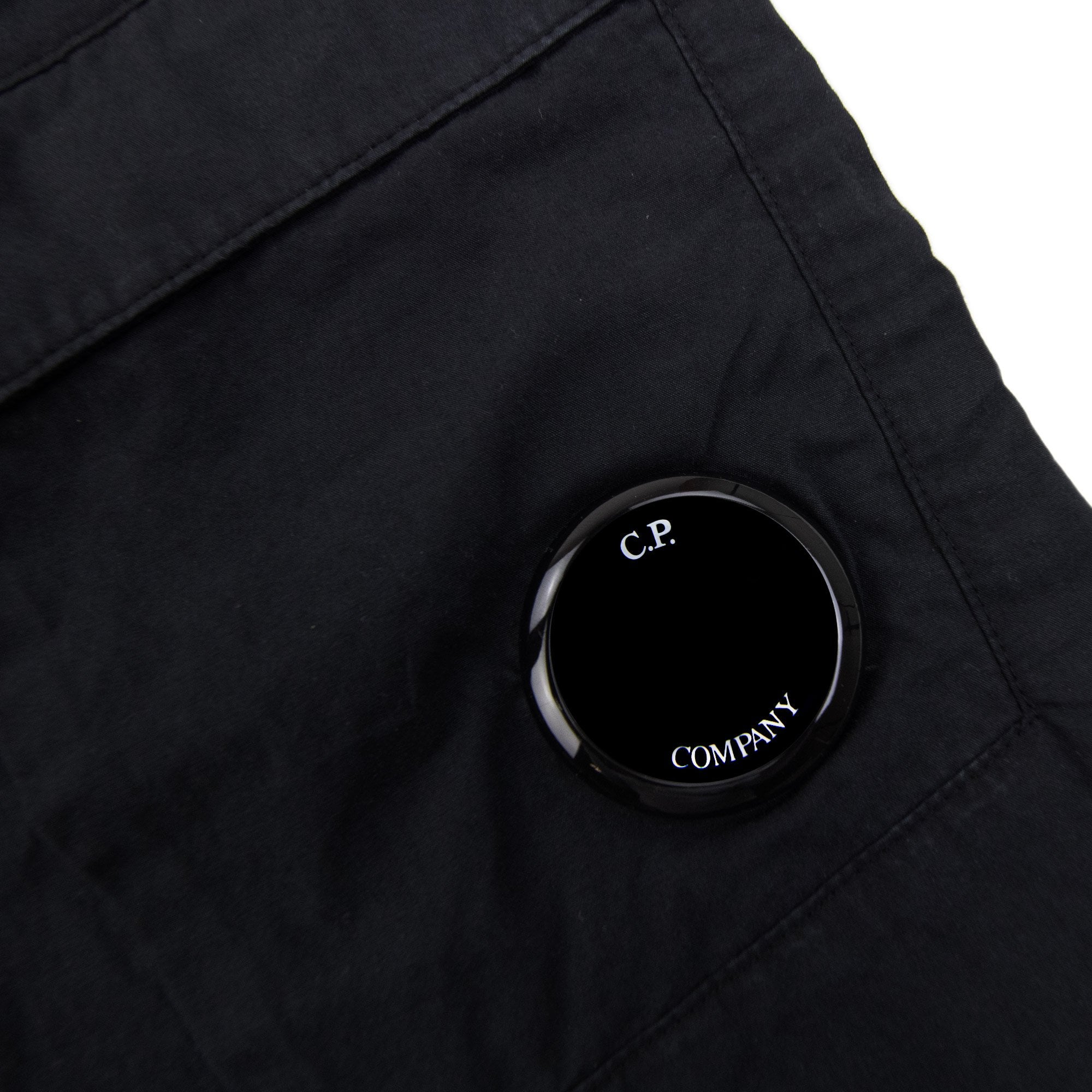 Cp Company Undersixteen U16 Cotton Cargo Pants Black 999