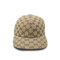 Gucci Gg Canvas Baseball Hat Beige