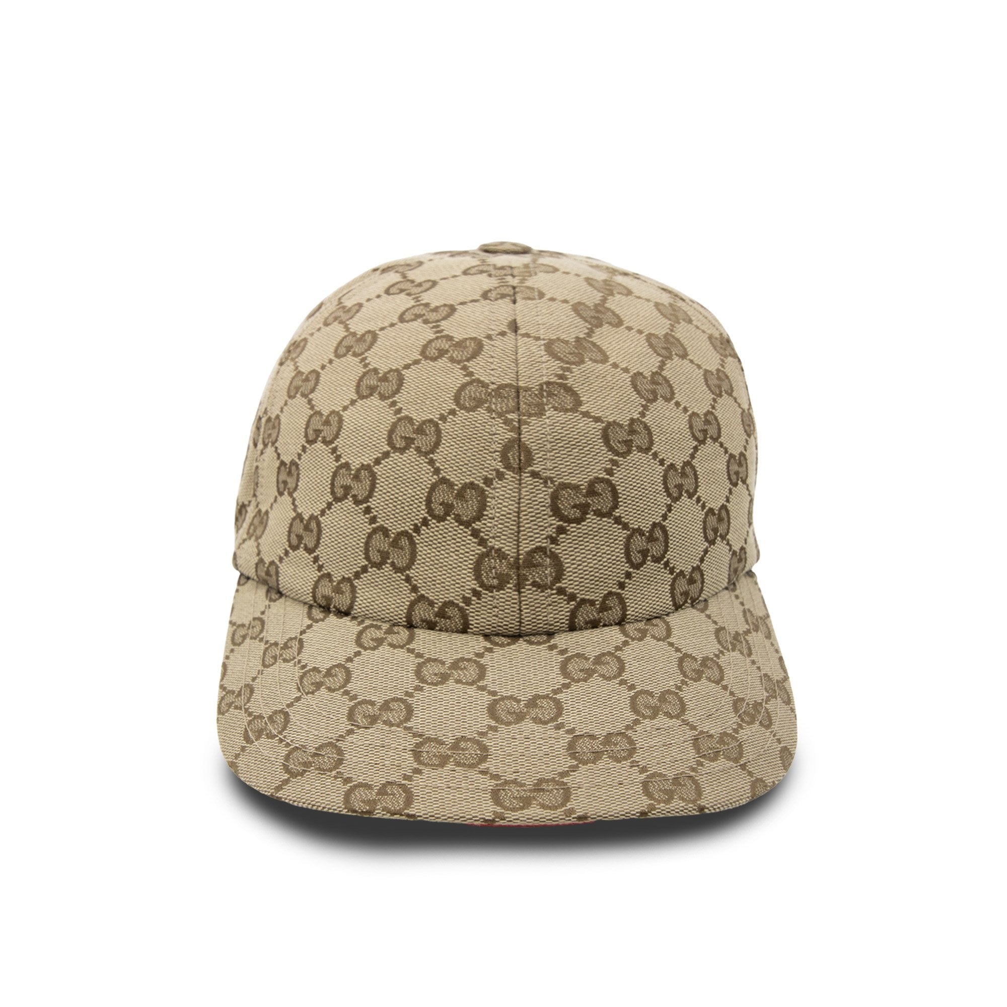 Gucci Gg Canvas Baseball Hat Beige
