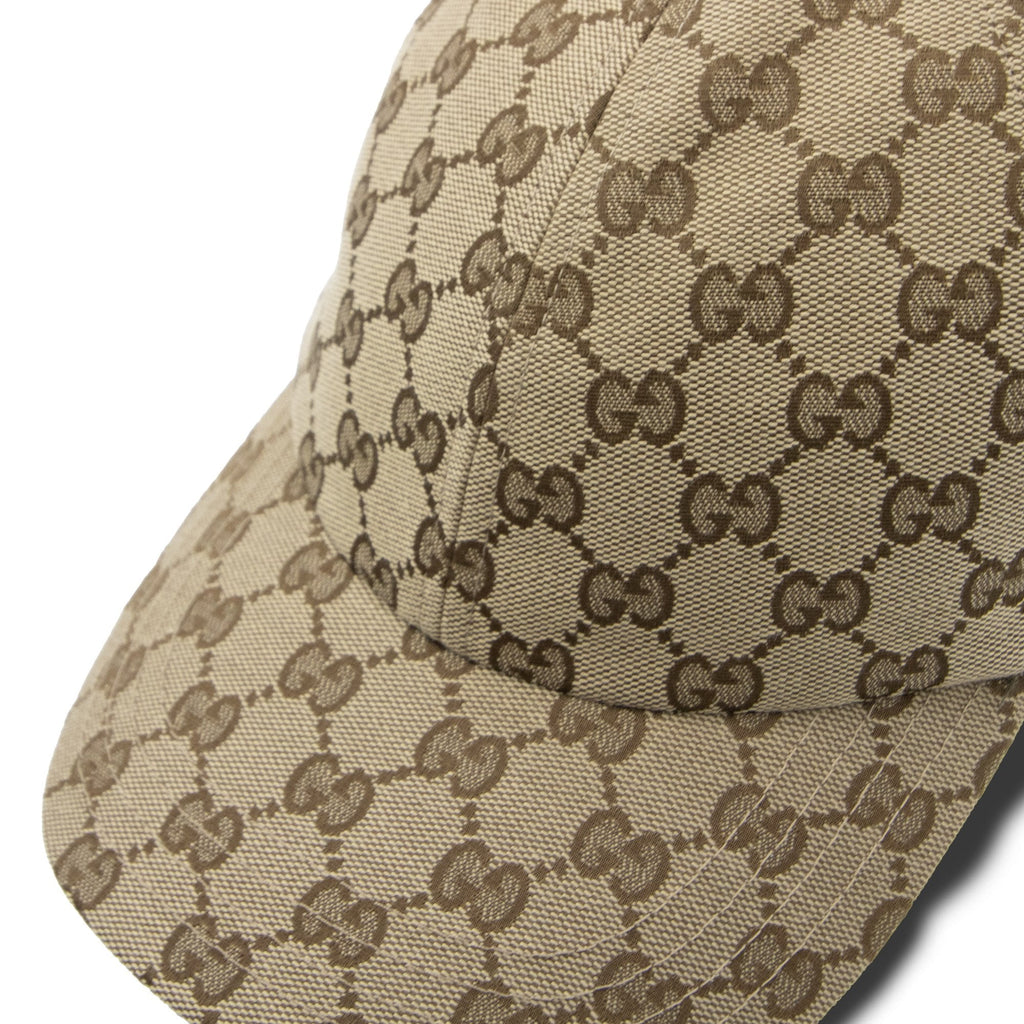 Gucci Gg Canvas Baseball Hat Beige