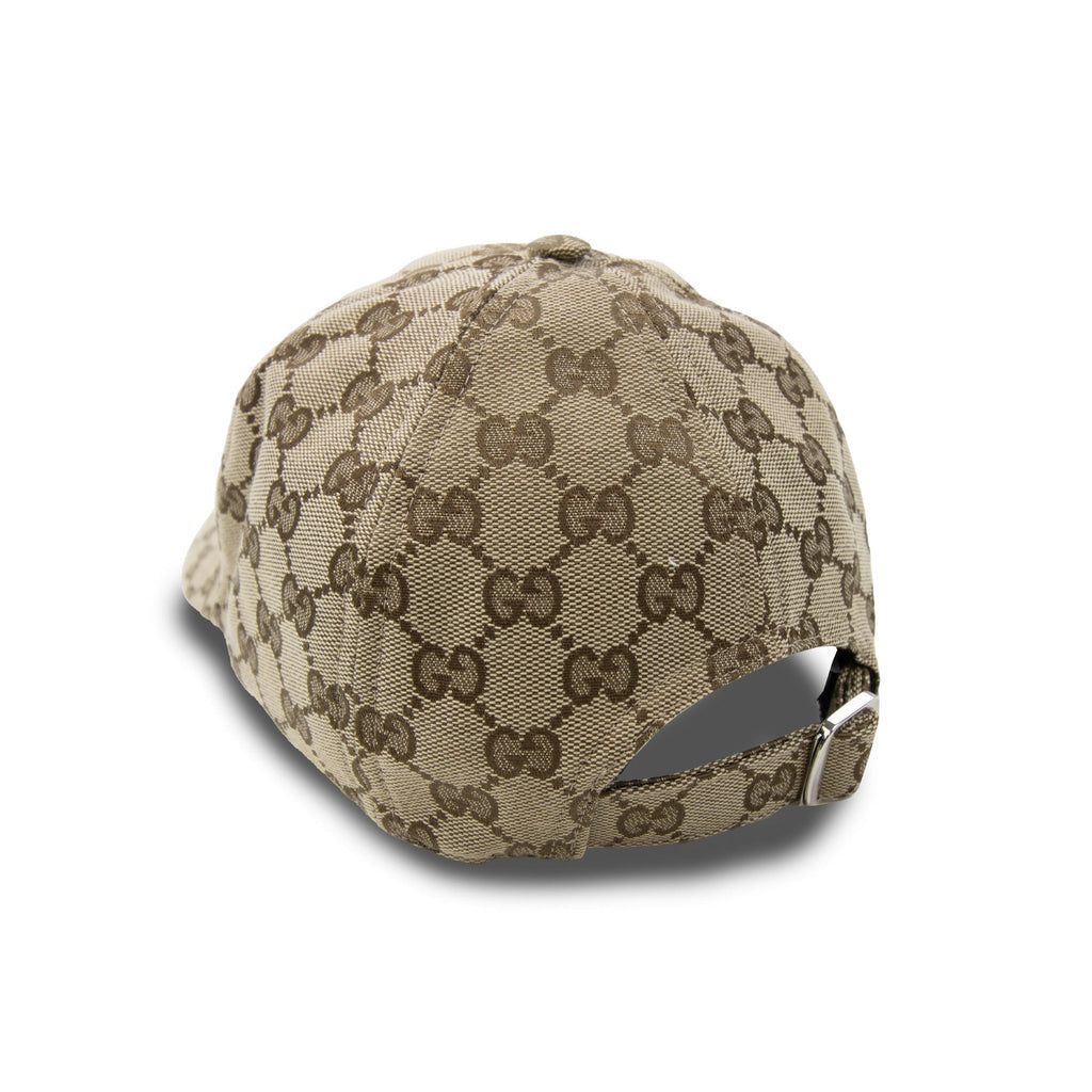 Gucci Gg Canvas Baseball Hat Beige