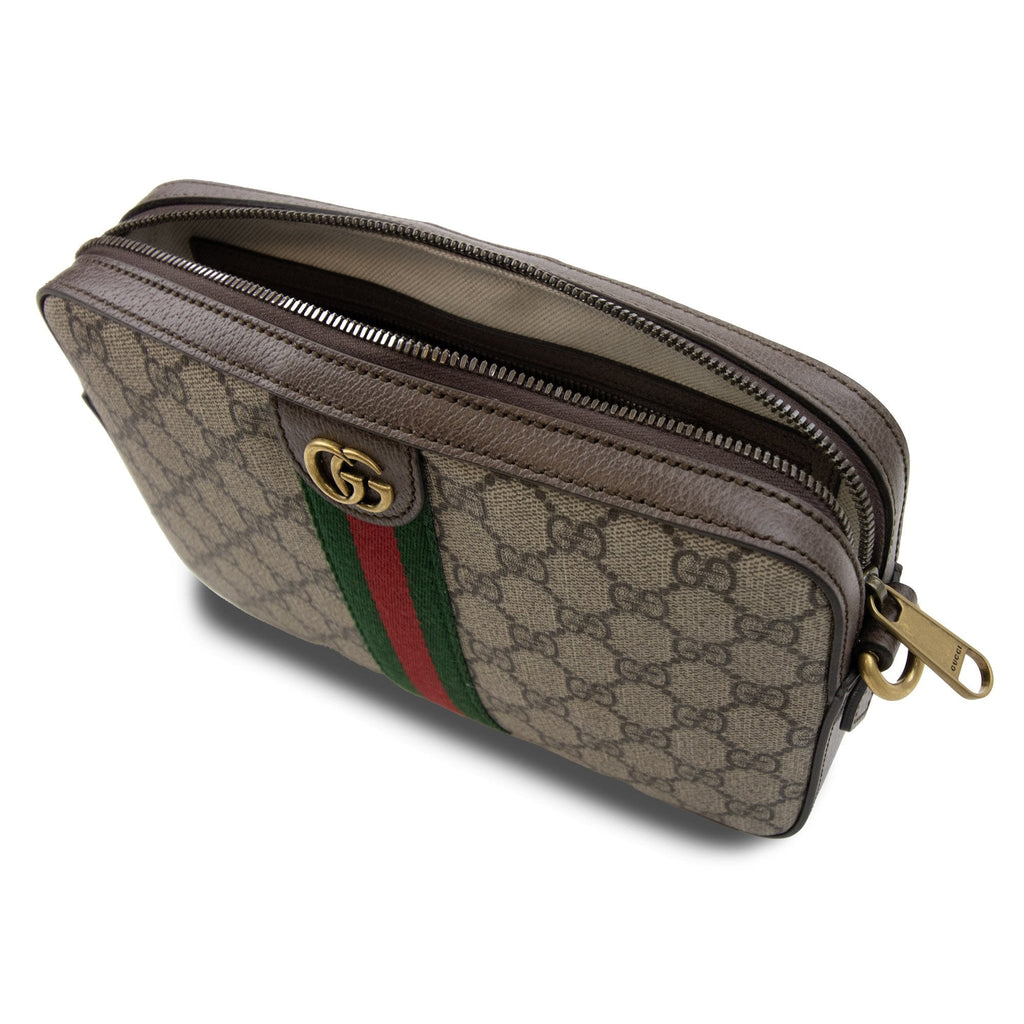 Gucci Ophidia Small Crossbody Bag Beige