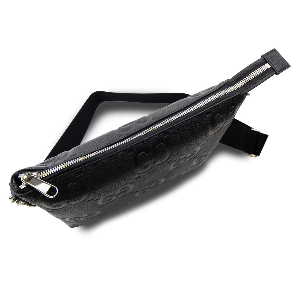 Gucci Gg Jumbo Medium Crossbody Bag Black