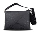 Gucci Gg Jumbo Medium Crossbody Bag Black
