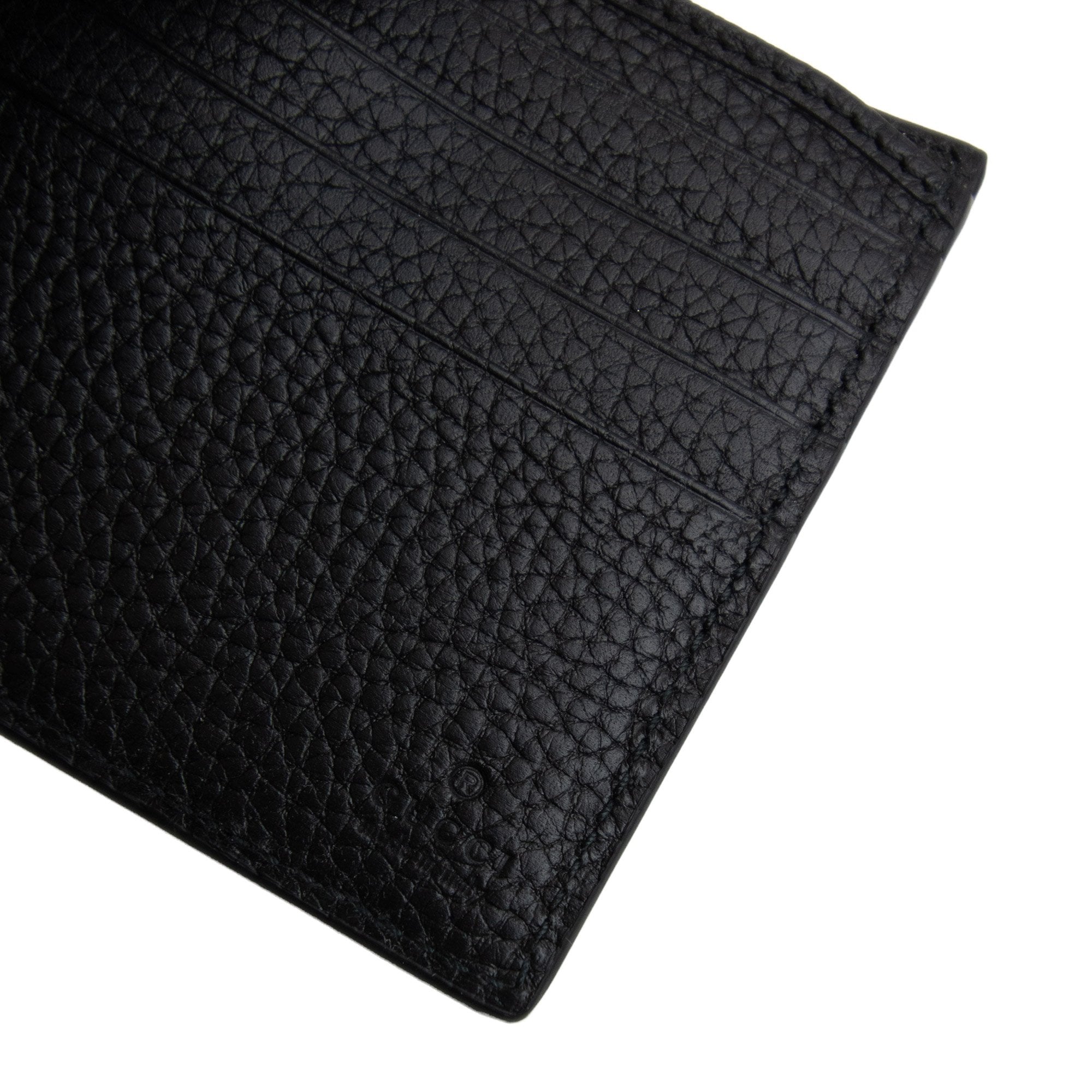 Gucci Gg Jumbo Bi-fold Wallet Black