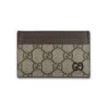 Gucci Bi-color Gg Card Case Beige