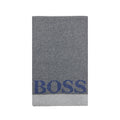Hugo Boss Logo Knitted Scarf Grey