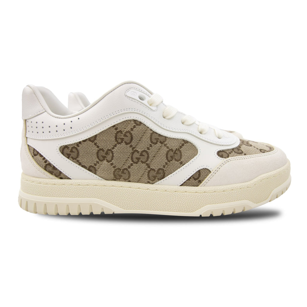 Gucci Mens Gucci Re-web Trainer White/brown