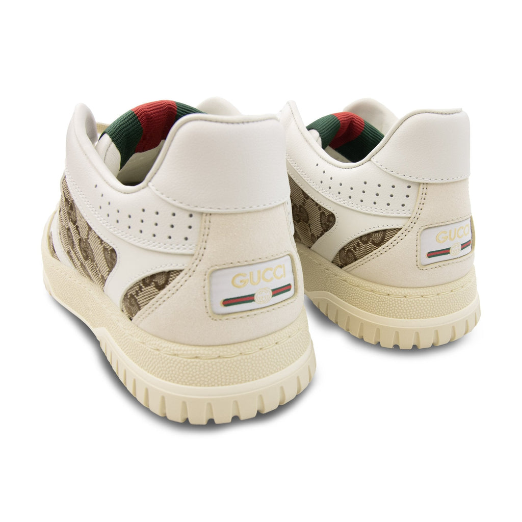 Gucci Mens Gucci Re-web Trainer White/brown