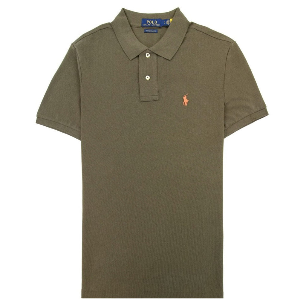 Polo Ralph Lauren Custom Slim Fit Polo Green