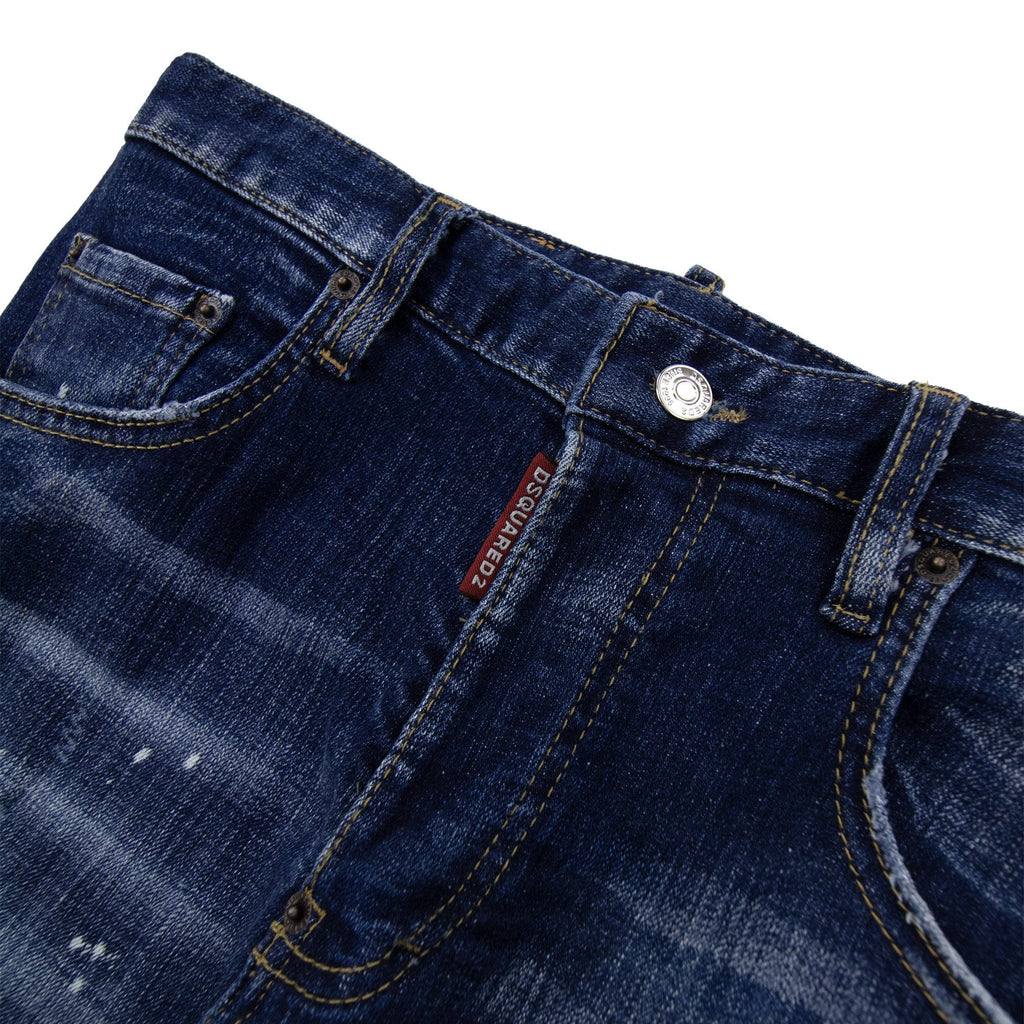 Dsquared2 Dark Easy Wash Skater Jean Denim 470