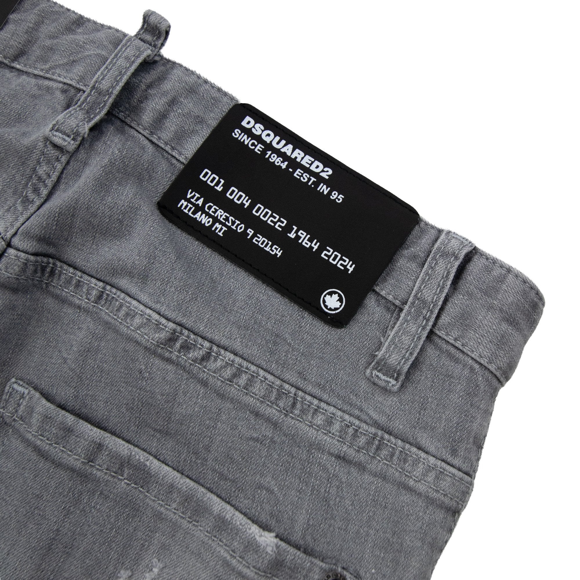 Dsquared2 Via Ceresio Skater Jean Grey 852