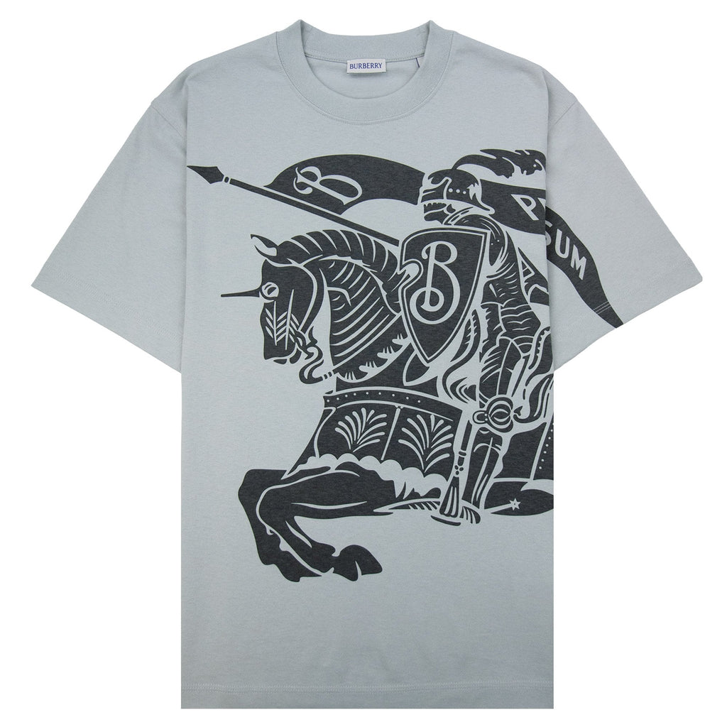 Burberry Ekd Cotton T-shirt Winter Blue